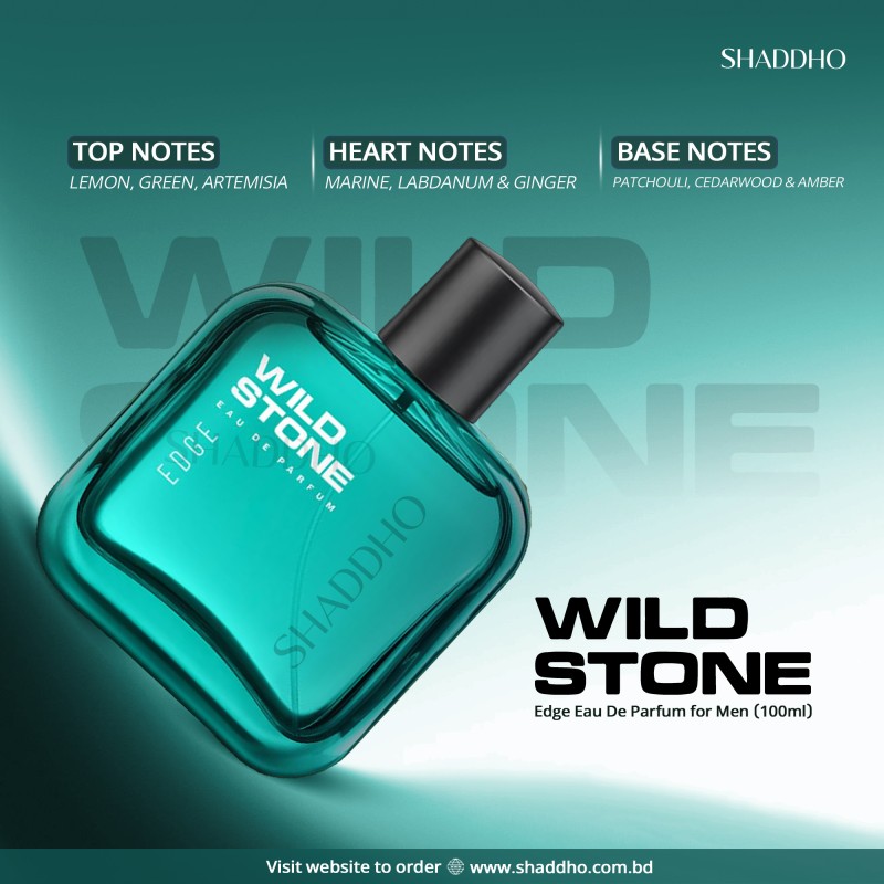 Wild Stone Edge Eau De Parfum for Men (100ml)