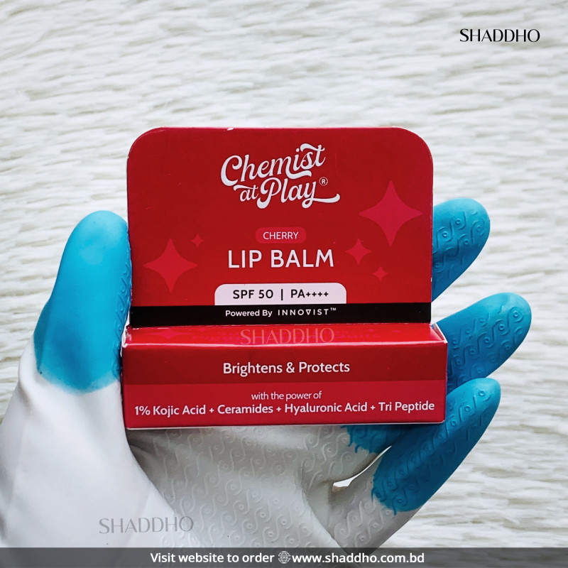 Chemist at Play Cherry Lip Balm SPF 50 PA++++ (4.5g)