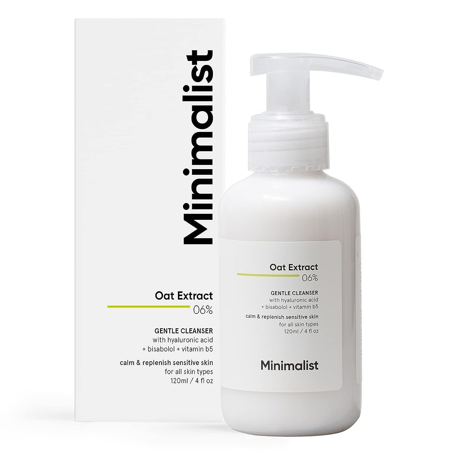Minimalist 06% Oat Extract Gentle Cleanser (120ml)