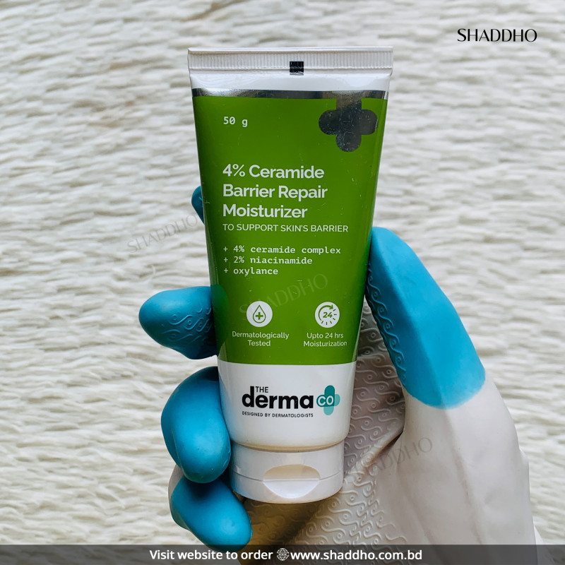 The Derma Co 4% Ceramide Barrier Repair Moisturizer (50g)