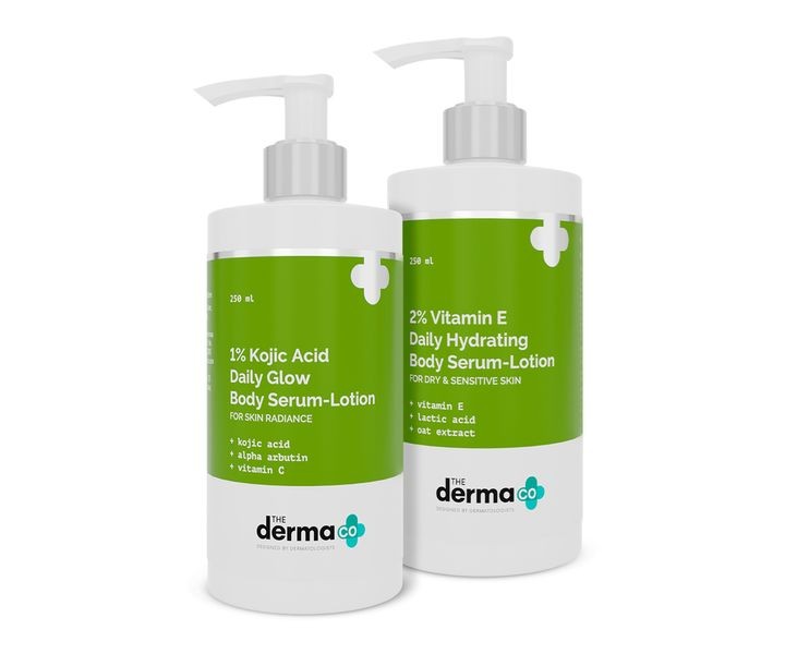 The Derma Co Anti-Pigmentation & Hydration Body Serum Lotion Combo (500ml)