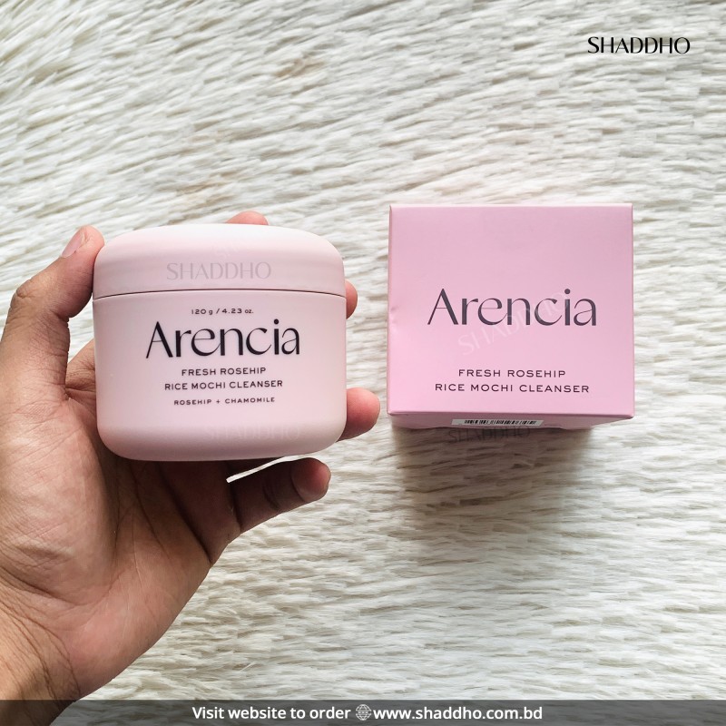 Arencia Fresh Rosehip Rice Mochi Cleanser (120g)