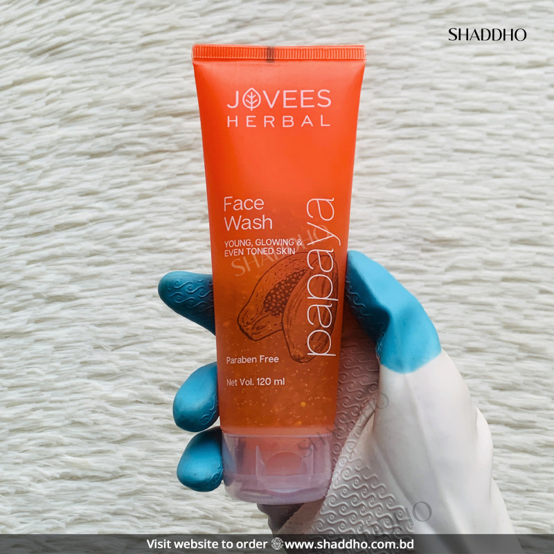 Jovees Herbal Papaya Face Wash (120ml)