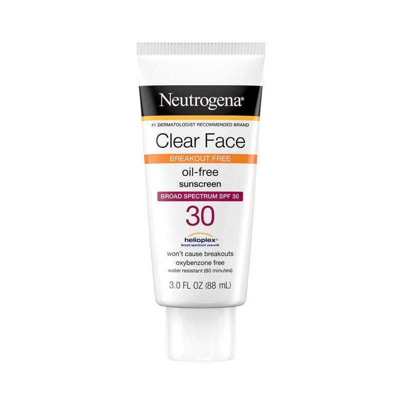 Neutrogena Clear Face Oil-Free Sunscreen SPF30 (88ml)