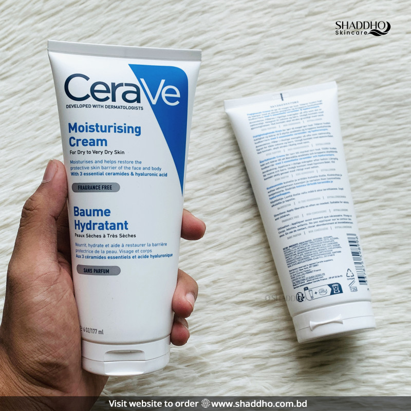 CeraVe Moisturising Cream For Dry to Very Dry Skin (177ml)
