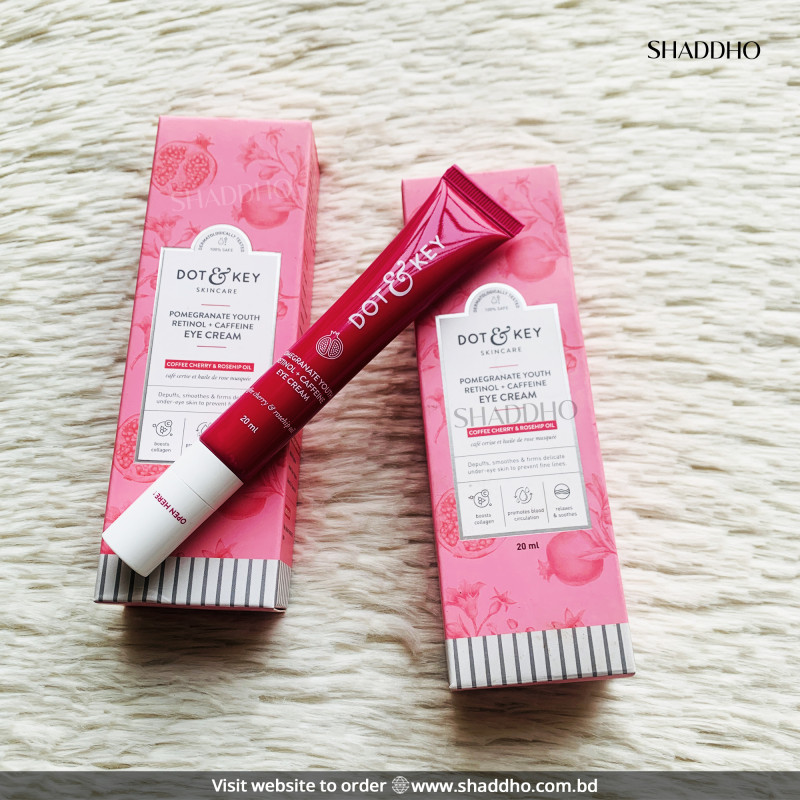 Dot & Key Pomegranate Retinol + Caffeine Eye Cream (20ml)