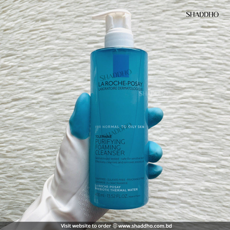 La Roche Posay Toleriane Purifying Foaming Cleanser for Normal to Oily Skin (400ml)