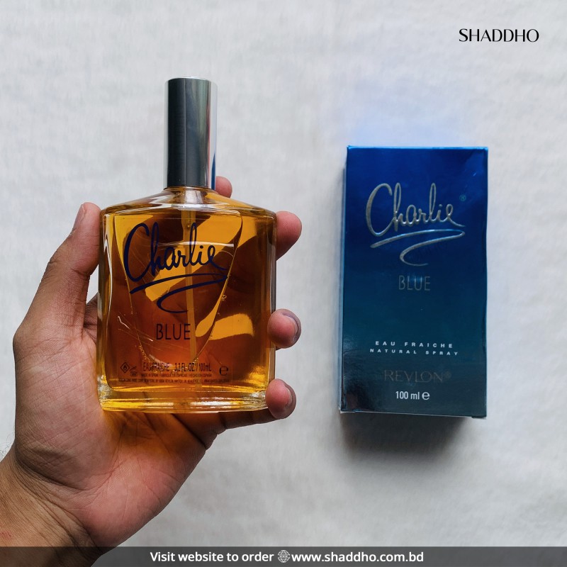 Revlon Charlie Blue Eau Fraiche Natural Spray Perfume (100ml)