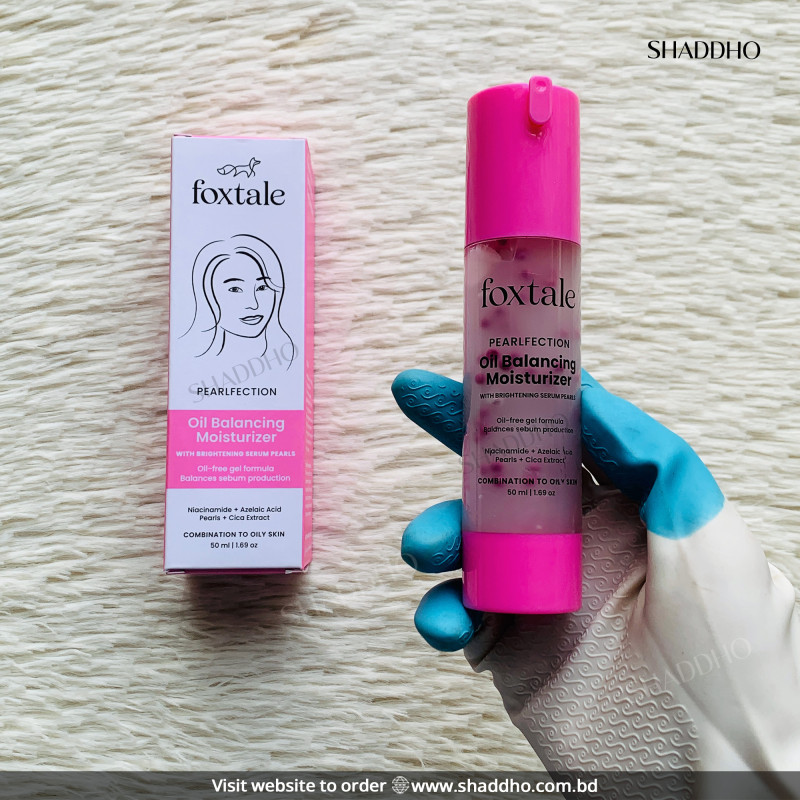 Foxtale Pearlfection Oil Balancing Moisturizer (50ml)