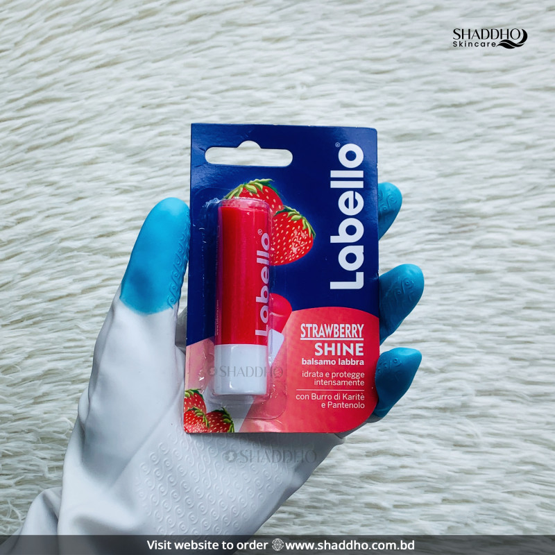 Labello Strawberry Shine Lip Balm (5.5ml)