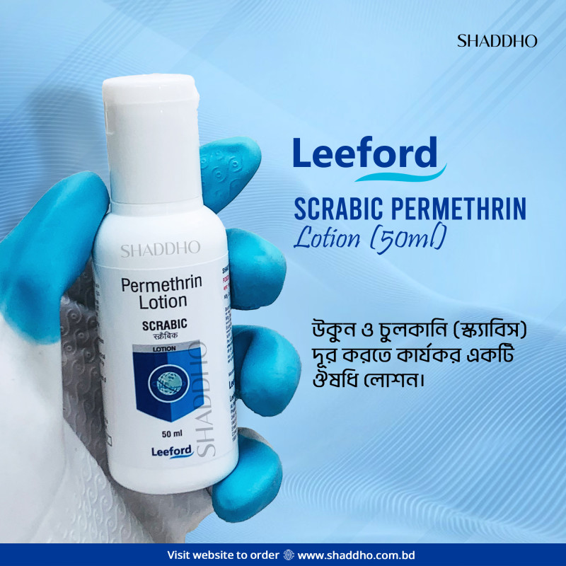 Leeford Scrabic Permethrin Lotion (50ml)