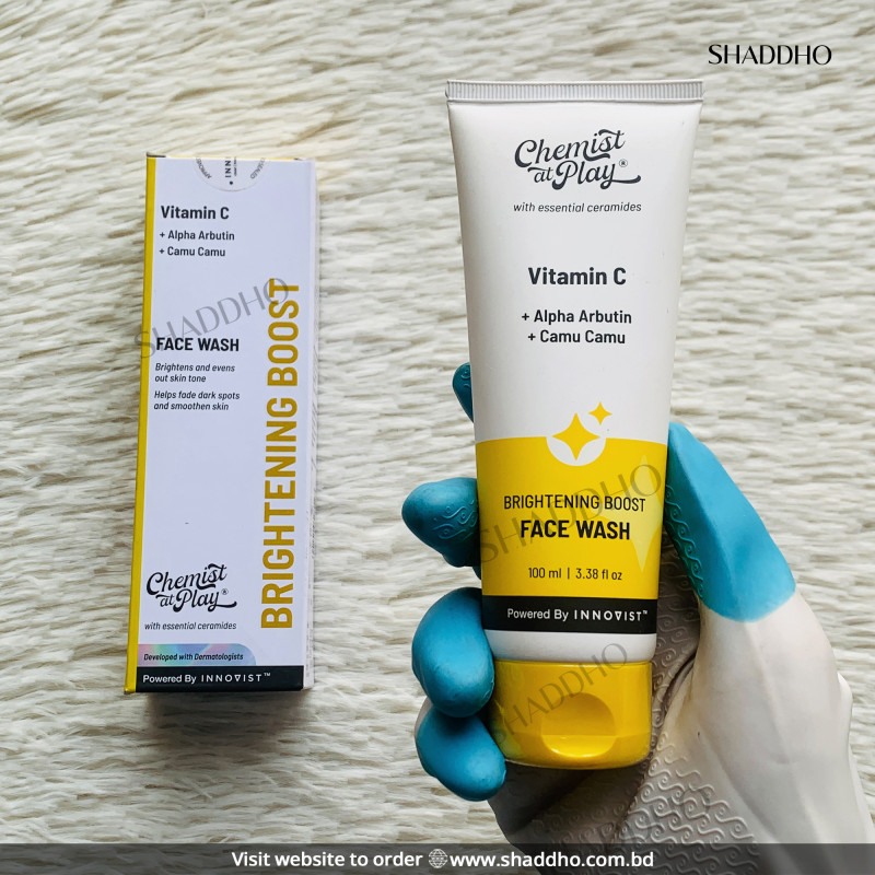 Chemist at Play Vitamin C Brightening Boost Face Wash (100ml)