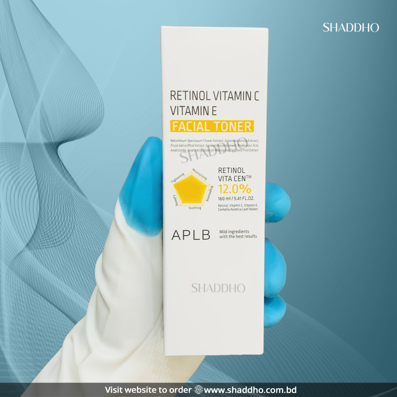 APLB Retinol Vitamin C Vitamin E Facial Toner (160ml)
