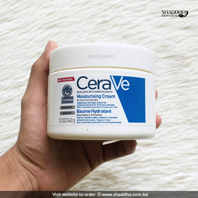 CeraVe Moisturising Cream For Dry To Very Dry Skin (340g)