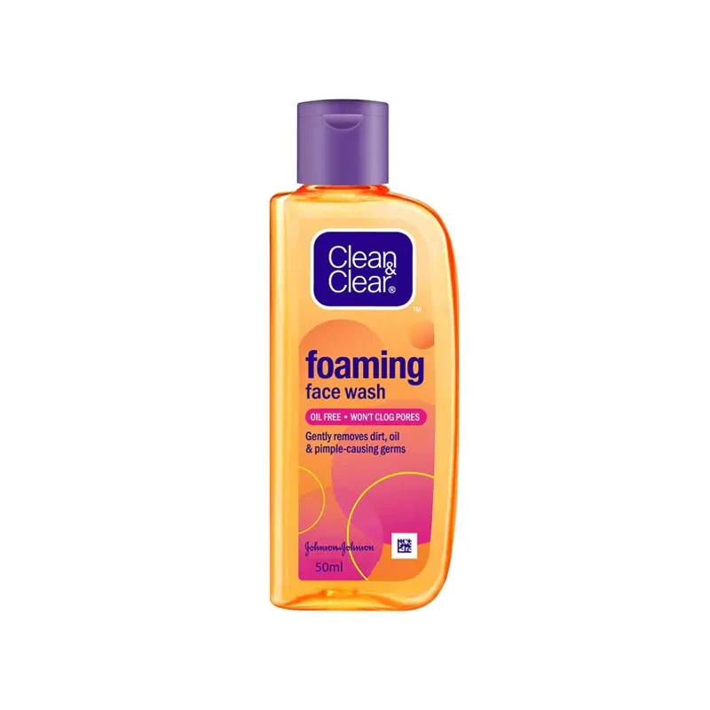 Clean & Clear Foaming Face Wash (50ml)