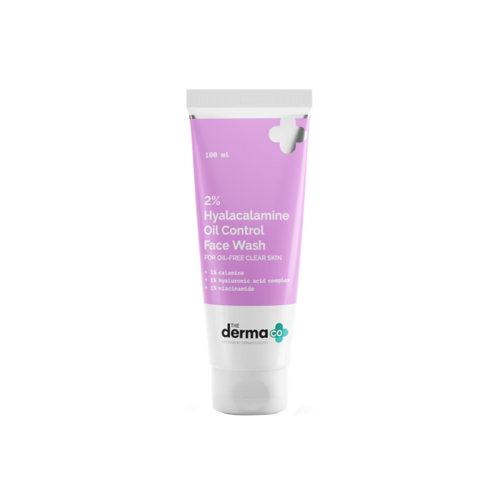 The Derma Co 2% Hyalacalamine Oil Control Face Wash (100ml)