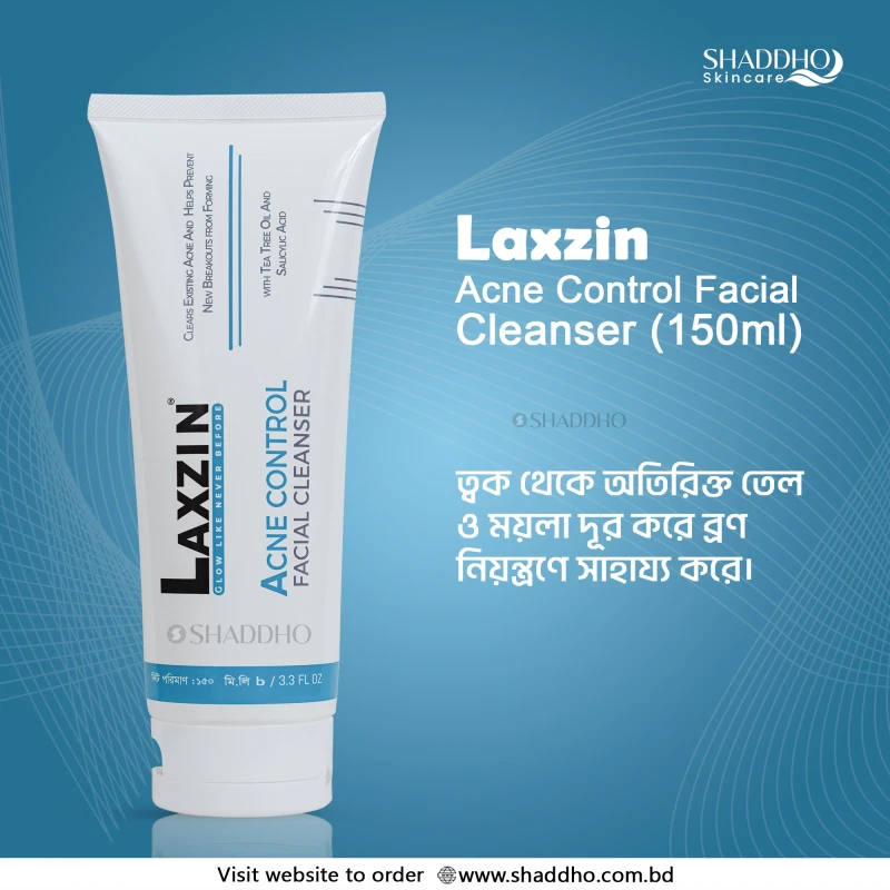 Laxzin Acne Control Facial Cleanser (150ml)