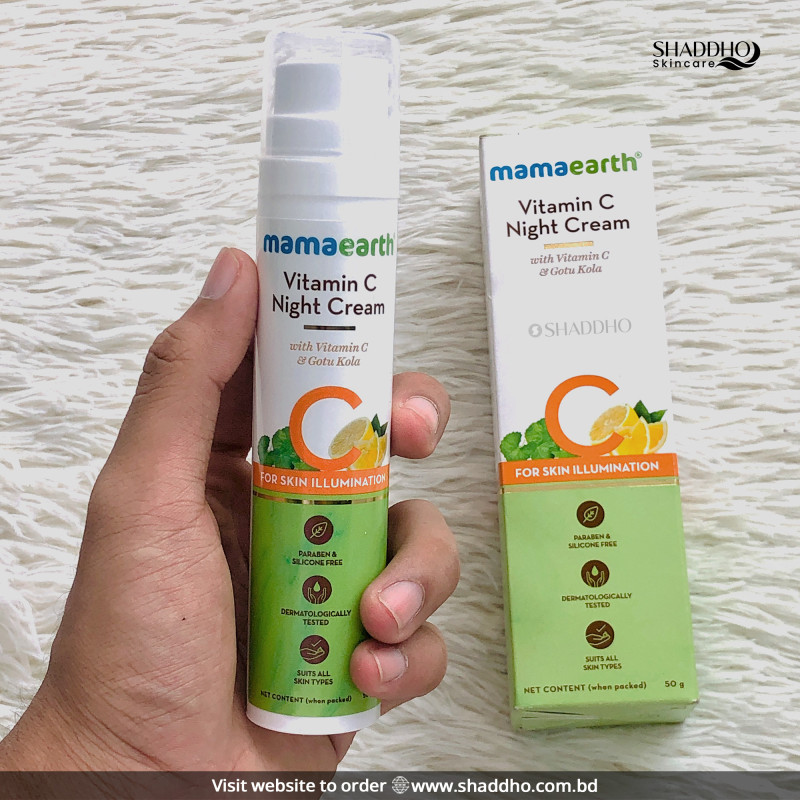 Mamaearth Vitamin C Night Cream (50g)