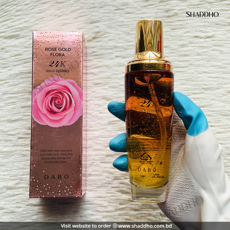 Dabo Rose Gold Flora 24K Gold Essence (130ml)