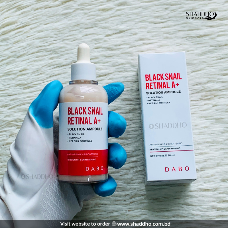 Dabo Black Snail Retinal A+ Solution Ampoule (80ml)