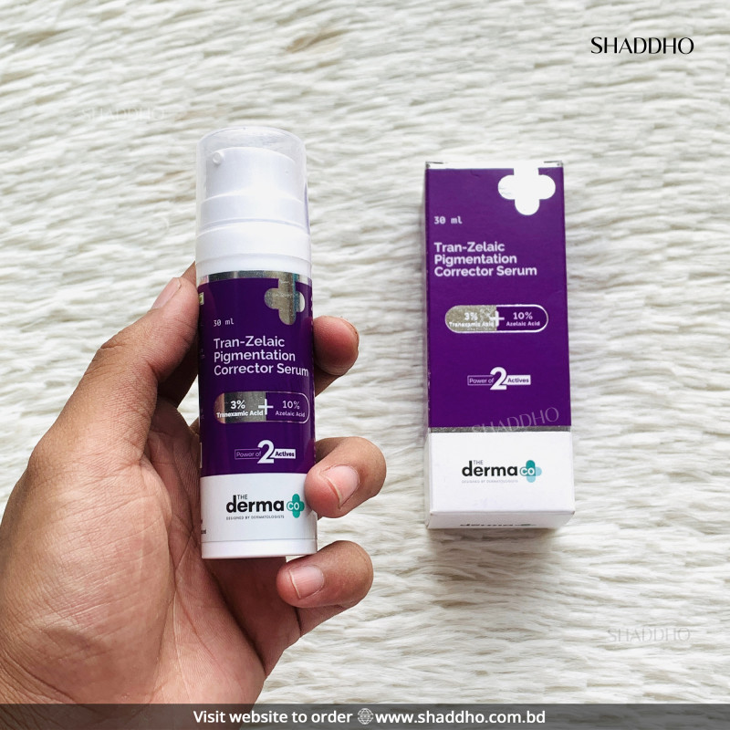 The Derma Co Tran-Zelaic Pigmentation Corrector Serum (30ml)