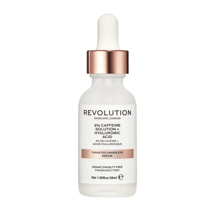 Revolution Skincare 5% Caffeine and Hyaluronic Acid Revitalising Under Eye Serum (30ml)