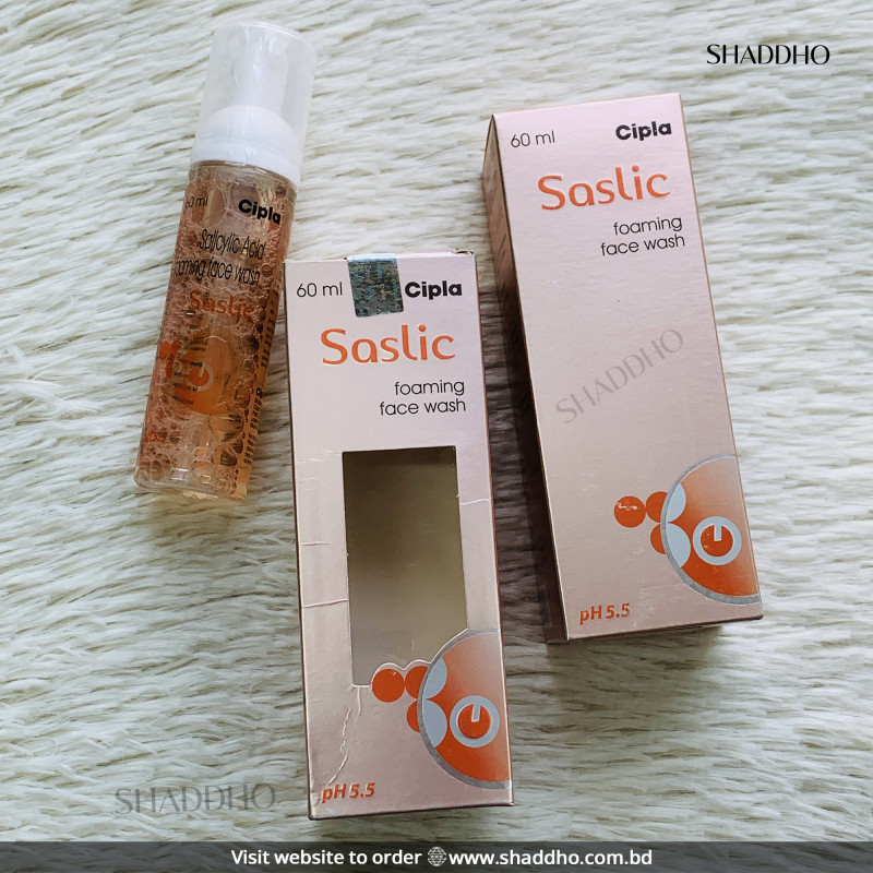 Cipla Saslic Foaming Face Wash (60ml)
