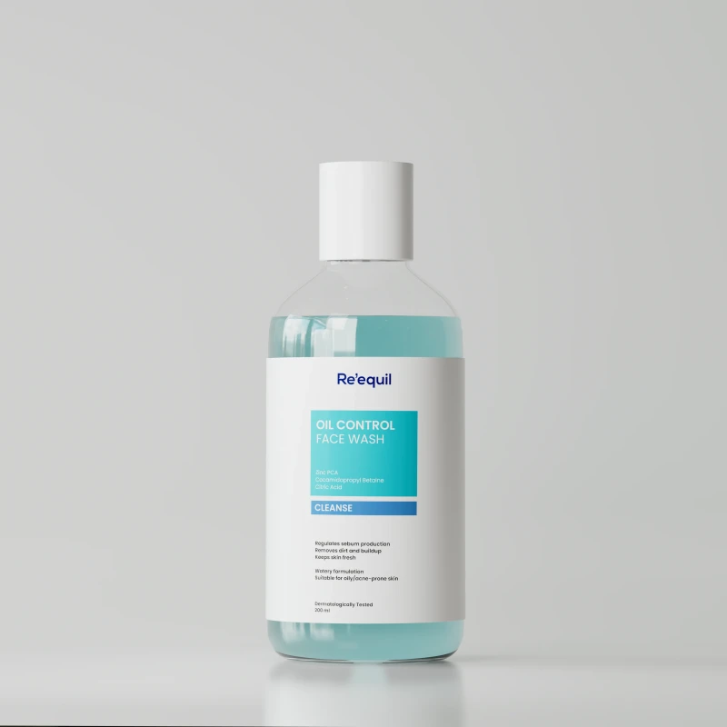 Reequil Oil Control Face Wash (200ml)